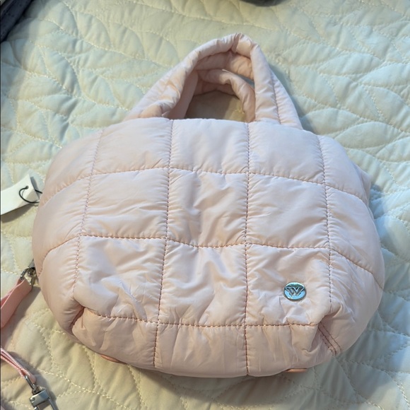 Pink Quilted Women's Bag - Picture 1 of 4